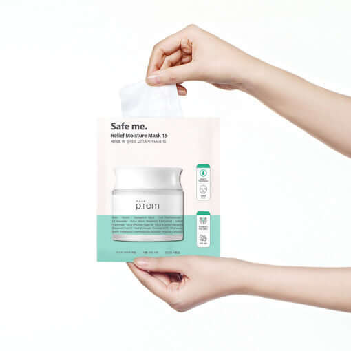 make p:rem Safe Me. 舒缓保湿面膜 15 25ml x 10