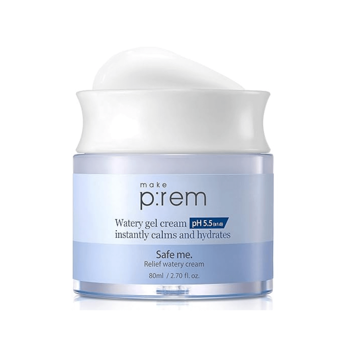 make p:rem Safe Me. 舒缓水润霜 80ml