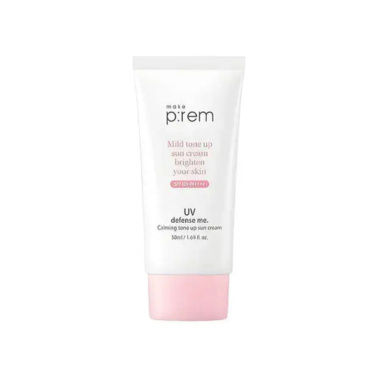 make p:rem UV Defense Me. 舒缓提亮防晒霜 50ml