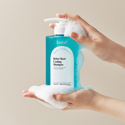 Daleaf 苹果薄荷清凉发根洗发露 500ml