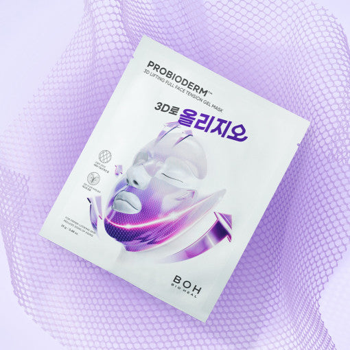 BIO HEAL BOH Probioderm 3D 提拉全脸弹力凝胶面膜 x 3