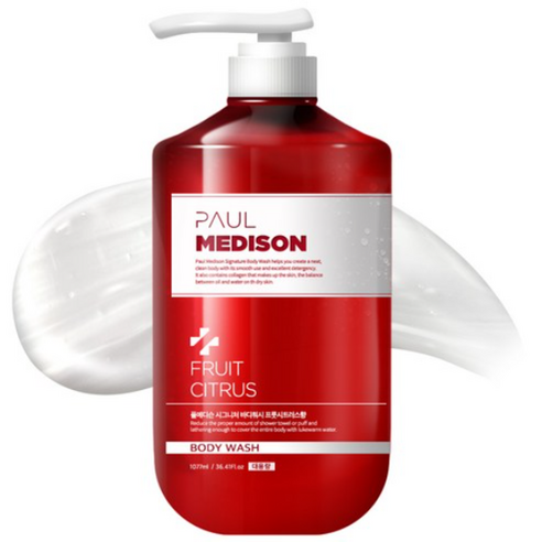 PAUL MEDISON 签名沐浴露 1077ml #水果柑橘