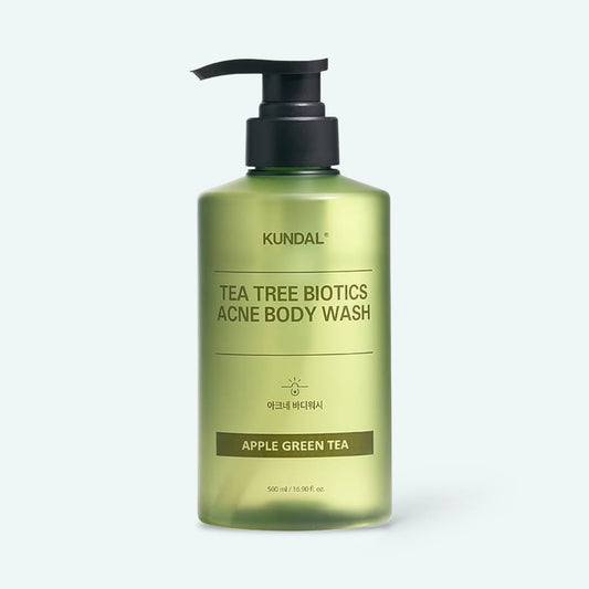 KUNDAL Tee Tree Bioticts 祛痘沐浴露 500ml #苹果绿茶