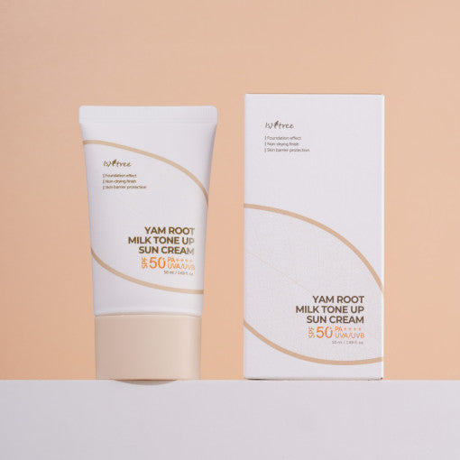 Isntree Yam Root Milk Tone Up Sun Cream 50ml SFP50+ PA++++