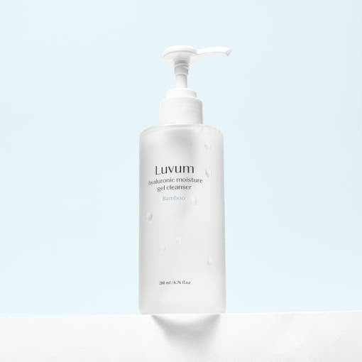 Luvum 竹子透明质酸保湿凝胶洁面乳 200ml