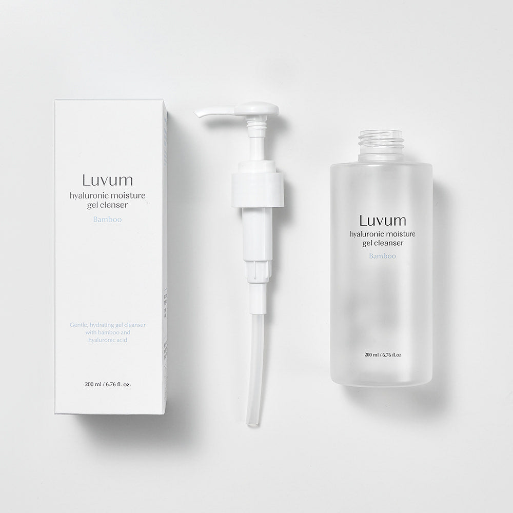 Luvum 竹子透明质酸保湿凝胶洁面乳 200ml