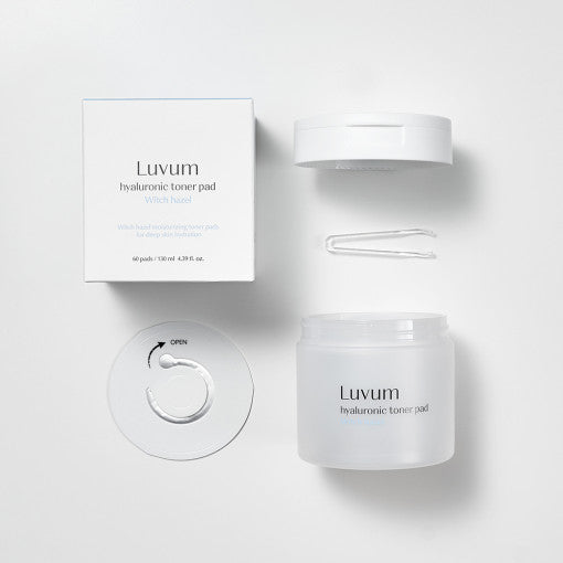 Luvum 金缕梅透明质酸爽肤棉 130ml