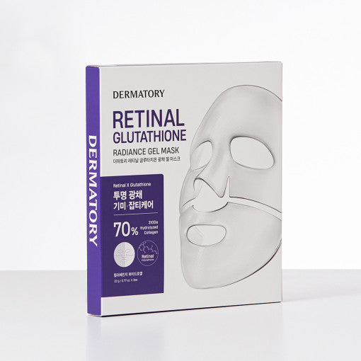 DERMATORY 视网膜谷胱甘肽亮泽凝胶面膜 x 3