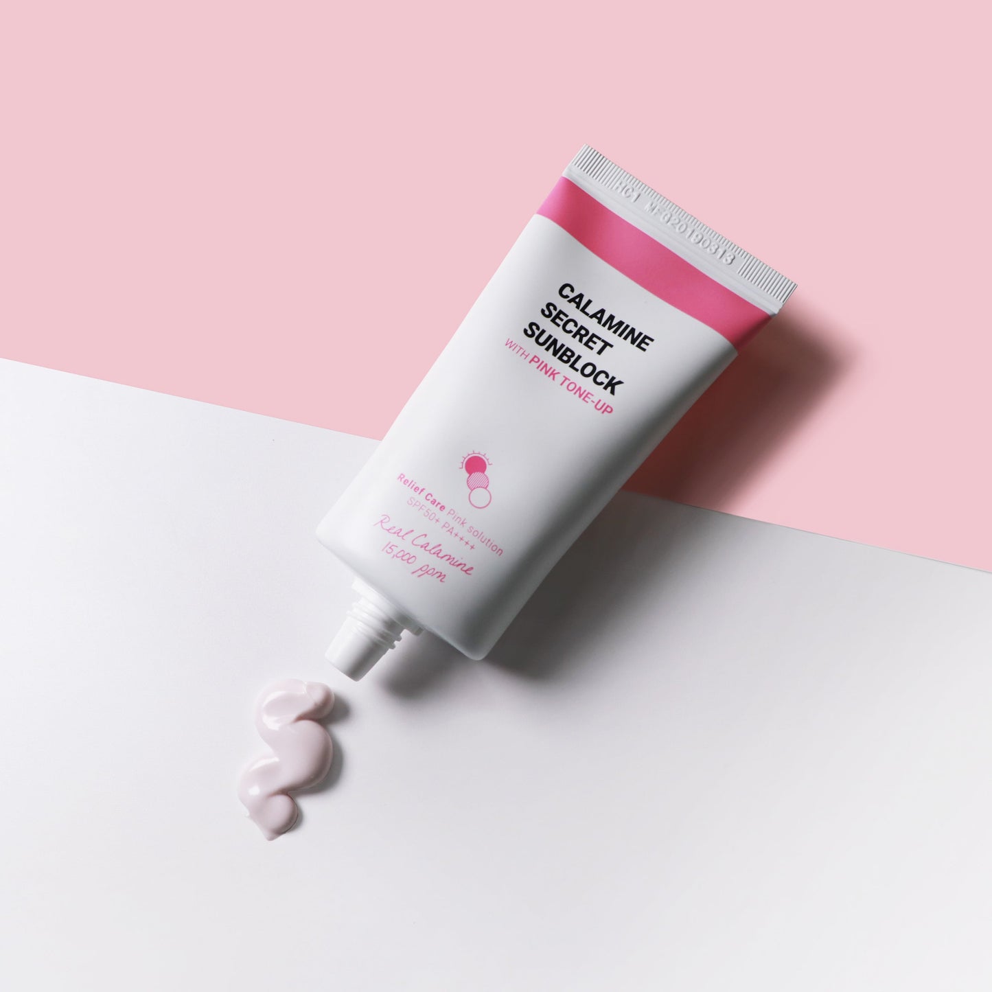 K-SECRET Calamine Secret 粉色亮肤防晒霜 50ml