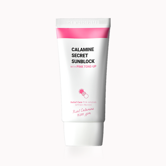 K-SECRET Calamine Secret 粉色亮肤防晒霜 50ml