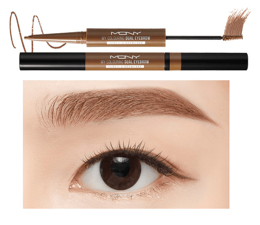 MACQUEEN New York My Colouring Dual Eyebrow Pencil & Browcara