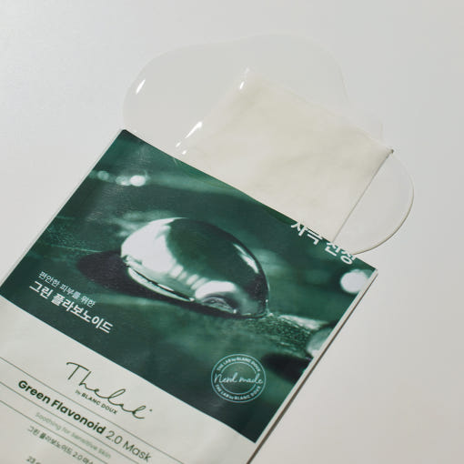 THE LAB By BLANC DOUX Green Flavonoid 2.0 Mask x 10ea