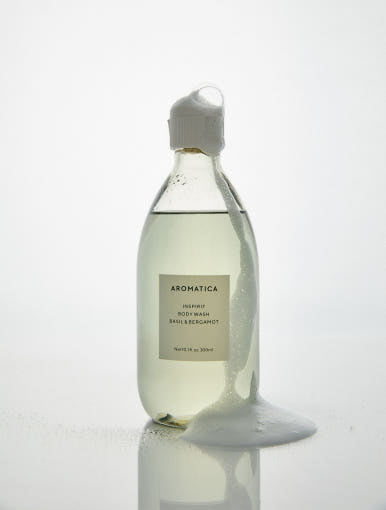 AROMATICA Inspirit 罗勒佛手柑沐浴露 300ml