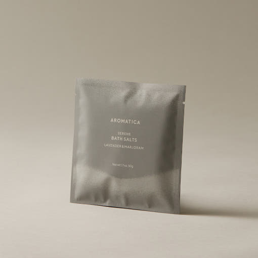 AROMATICA 宁静沐浴盐薰衣草和马郁兰