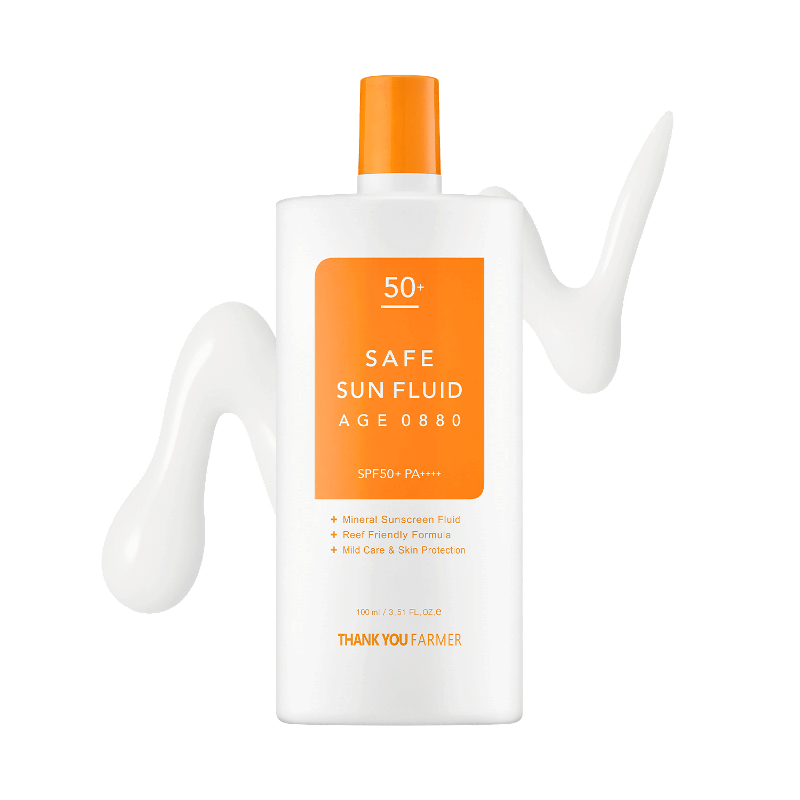 THANK YOU FARMER Safe Sun Fluid Age 0880 100ml