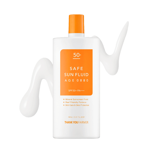 THANK YOU FARMER Safe Sun Fluid Age 0880 100ml