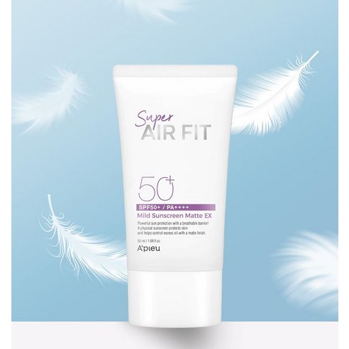A'pieu 超级空气贴合温和防晒霜哑光 EX 50ml